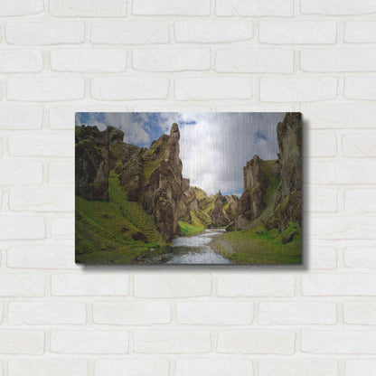 Luxe Metal Art 'Middle Earth' Metal Wall Art,24x16