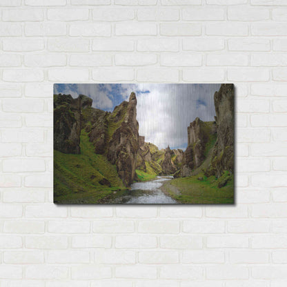 Luxe Metal Art 'Middle Earth' Metal Wall Art,36x24