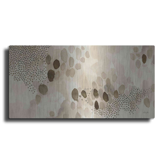 Luxe Metal Art 'Natural Abstract II' by Laura Horn, Metal Wall Art