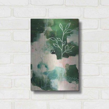 Luxe Metal Art 'Nature Story II' by Laura Horn, Metal Wall Art,12x16