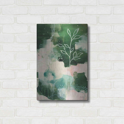 Luxe Metal Art 'Nature Story II' by Laura Horn, Metal Wall Art,16x24