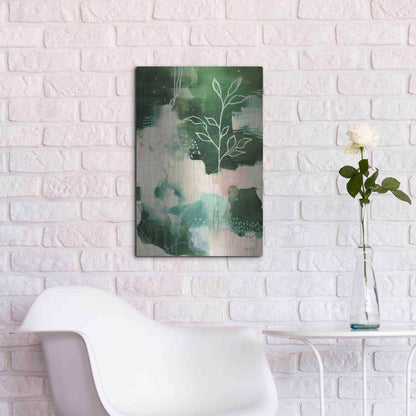 Luxe Metal Art 'Nature Story II' by Laura Horn, Metal Wall Art,16x24