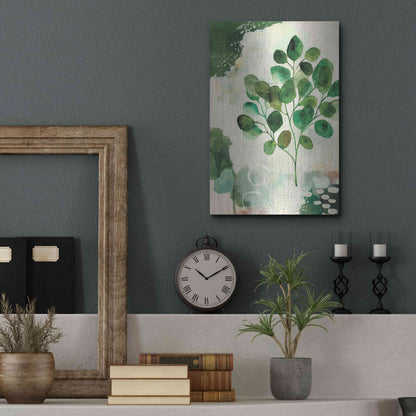 Luxe Metal Art 'Nature Story III' by Laura Horn, Metal Wall Art,12x16