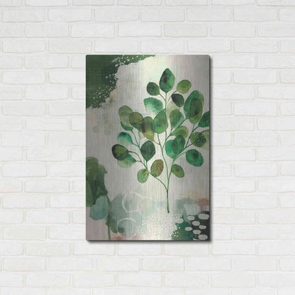 Luxe Metal Art 'Nature Story III' by Laura Horn, Metal Wall Art,24x36