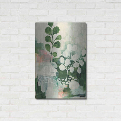 Luxe Metal Art 'Nature Story IV' by Laura Horn, Metal Wall Art,24x36