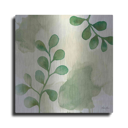 Luxe Metal Art 'Wood Land Walk II' by Laura Horn, Metal Wall Art