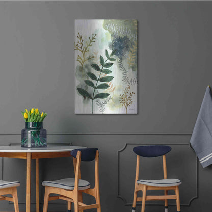 Luxe Metal Art 'Wood Land Walk V' by Laura Horn, Metal Wall Art,24x36