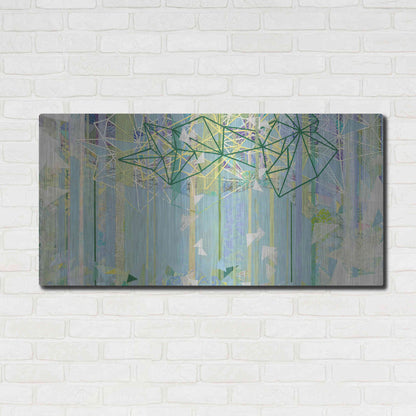 Luxe Metal Art 'Hanging Around III' by Kathy Ferguson, Metal Wall Art,48x24