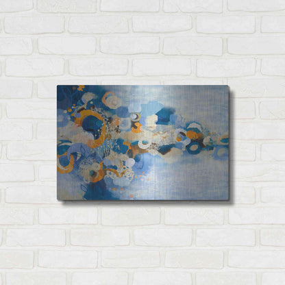 Luxe Metal Art 'Nantucket Summer' by Kathy Ferguson, Metal Wall Art,24x16