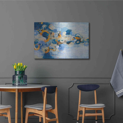 Luxe Metal Art 'Nantucket Summer' by Kathy Ferguson, Metal Wall Art,36x24