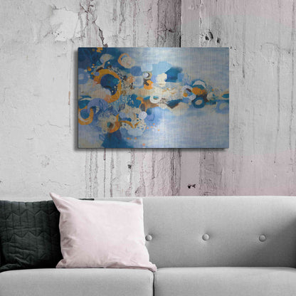 Luxe Metal Art 'Nantucket Summer' by Kathy Ferguson, Metal Wall Art,36x24
