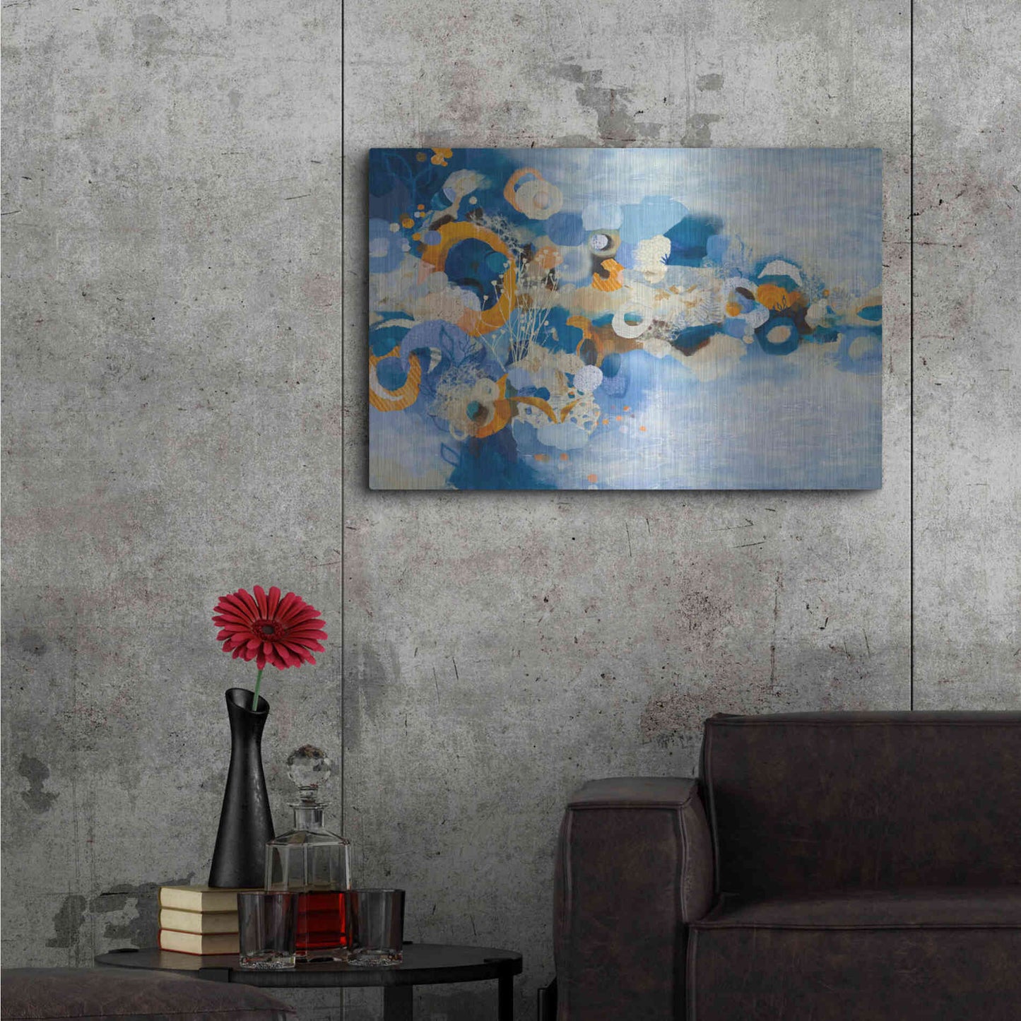 Luxe Metal Art 'Nantucket Summer' by Kathy Ferguson, Metal Wall Art,36x24