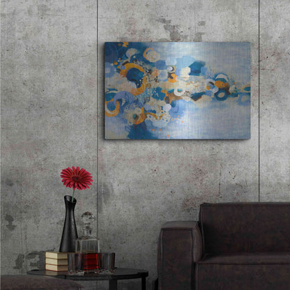 Luxe Metal Art 'Nantucket Summer' by Kathy Ferguson, Metal Wall Art,36x24