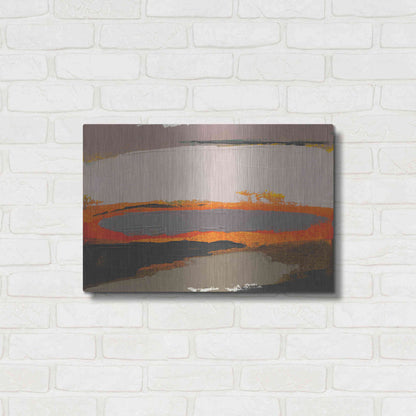 Luxe Metal Art 'Ceide Study I' by Grainne Dowling, Metal Wall Art,24x16