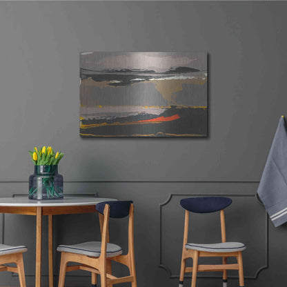 Luxe Metal Art 'Ceide Study II' by Grainne Dowling, Metal Wall Art,36x24