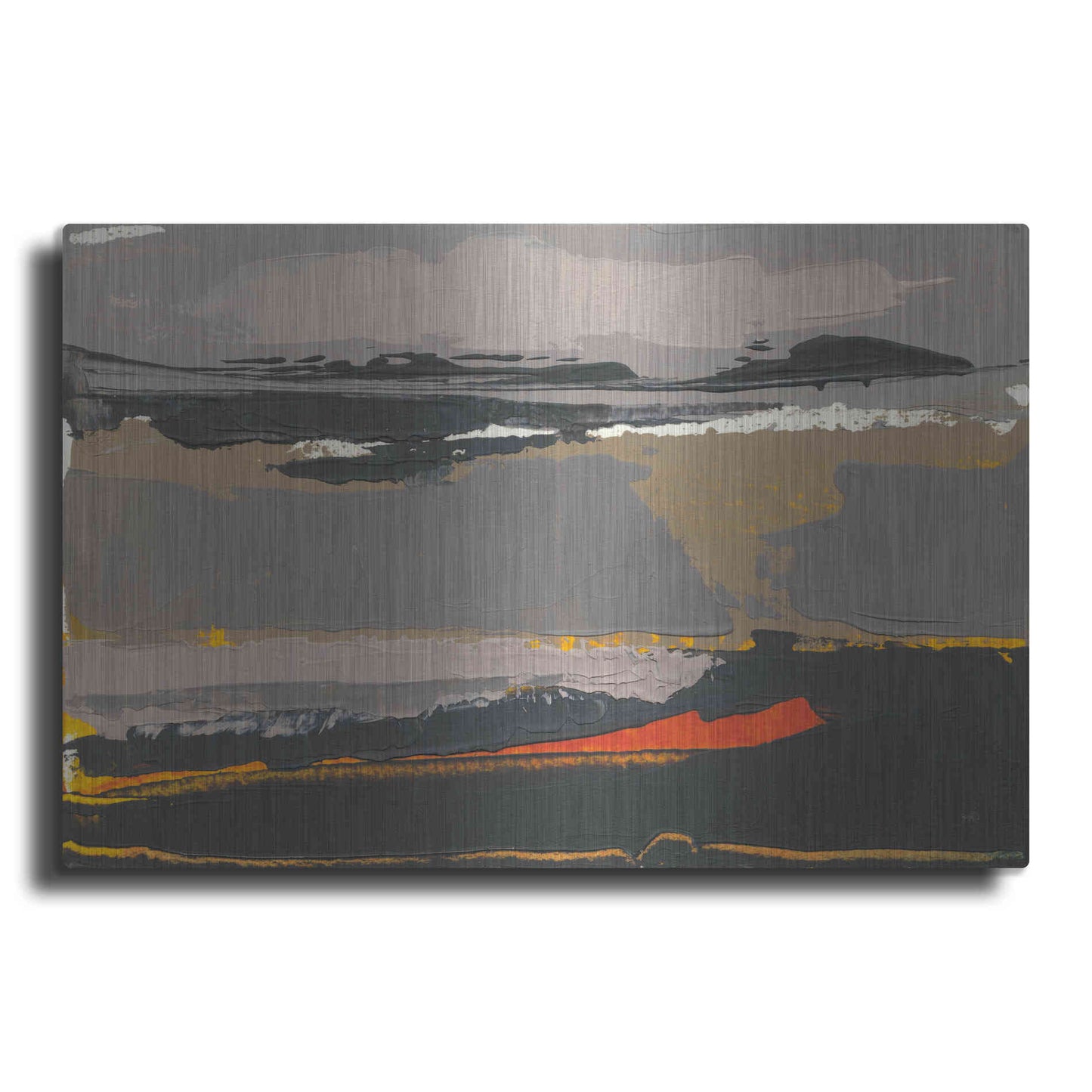 Luxe Metal Art 'Ceide Study II' by Grainne Dowling, Metal Wall Art