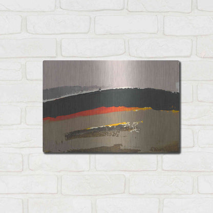 Luxe Metal Art 'Ceide Study III' by Grainne Dowling, Metal Wall Art,16x12