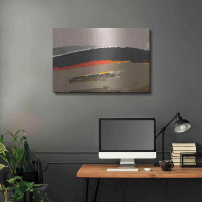 Luxe Metal Art 'Ceide Study III' by Grainne Dowling, Metal Wall Art,36x24