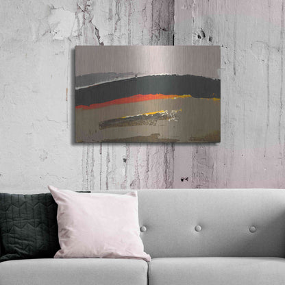 Luxe Metal Art 'Ceide Study III' by Grainne Dowling, Metal Wall Art,36x24