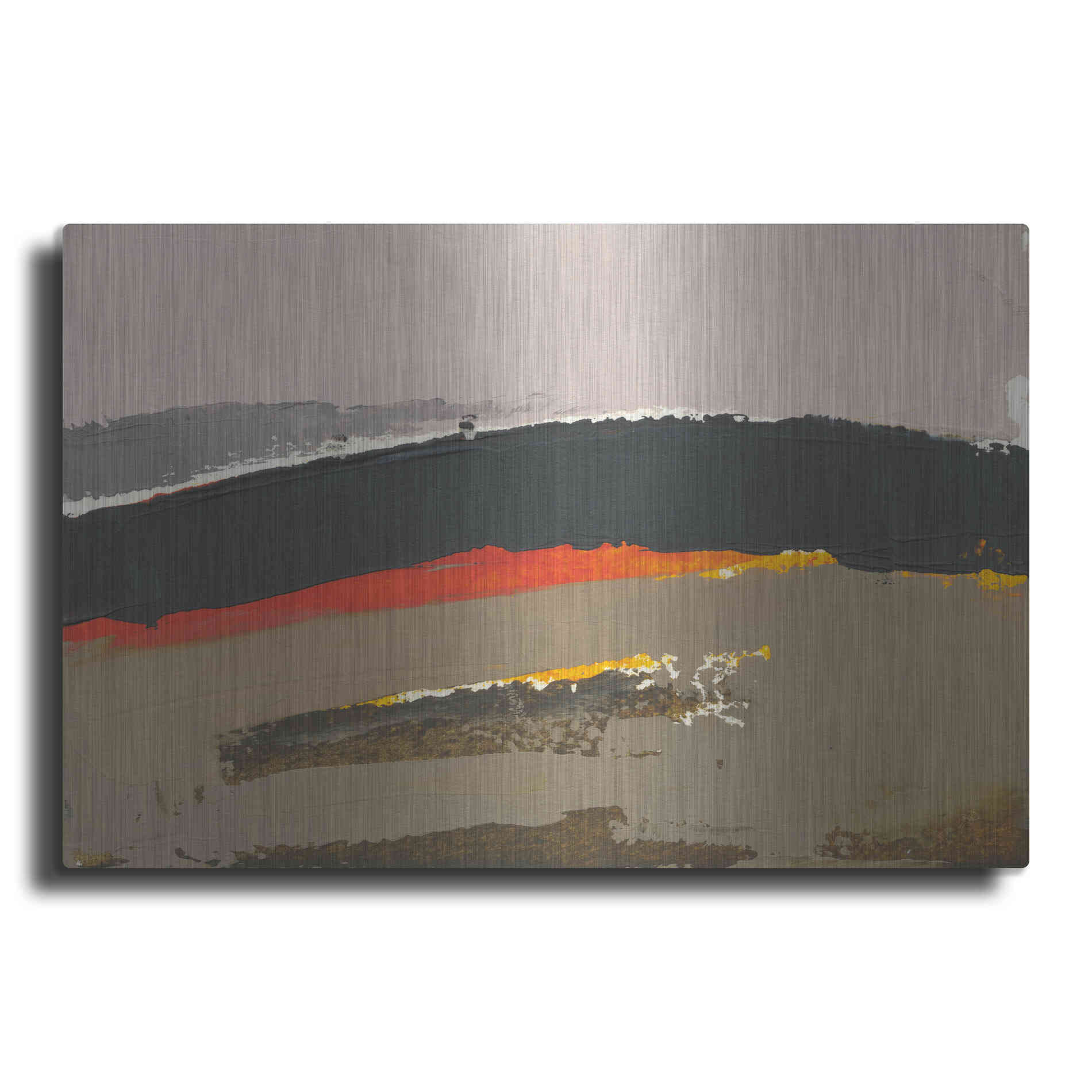 Luxe Metal Art 'Ceide Study III' by Grainne Dowling, Metal Wall Art