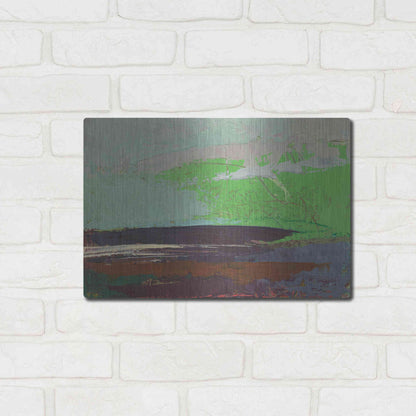 Luxe Metal Art 'Ceide Study XIII' by Grainne Dowling, Metal Wall Art,16x12