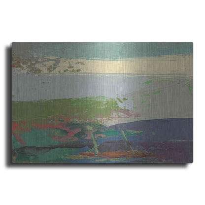 Luxe Metal Art 'Ceide Study XIV' by Grainne Dowling, Metal Wall Art