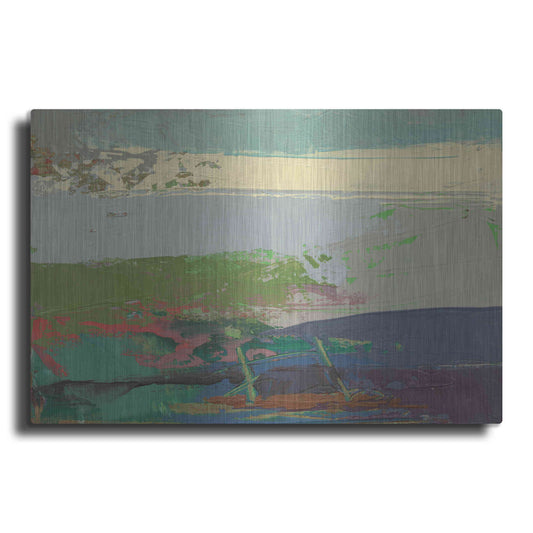 Luxe Metal Art 'Ceide Study XIV' by Grainne Dowling, Metal Wall Art