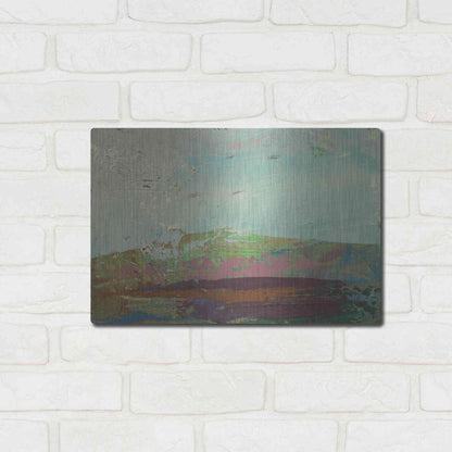 Luxe Metal Art 'Ceide Study XV' by Grainne Dowling, Metal Wall Art,16x12