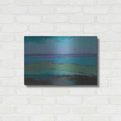 Luxe Metal Art 'Low Tide Killala' by Grainne Dowling, Metal Wall Art,24x16