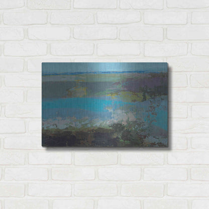 Luxe Metal Art 'Killala Bay IV' by Grainne Dowling, Metal Wall Art,24x16