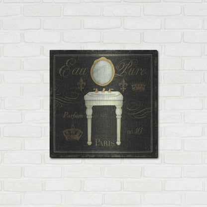 Luxe Metal Art 'Bain de Luxe IV' by Daphne Brissonet, Metal Wall Art,24x24