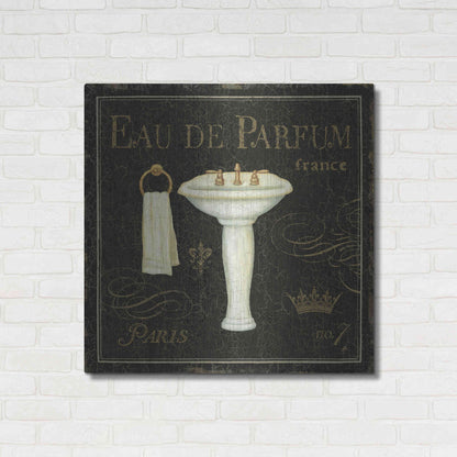 Luxe Metal Art 'Bain de Luxe III' by Daphne Brissonet, Metal Wall Art,36x36