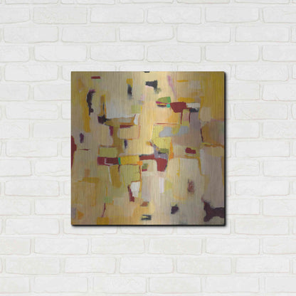 Luxe Metal Art 'Autumn Glow' by Phyllis Adams, Metal Wall Art,24x24