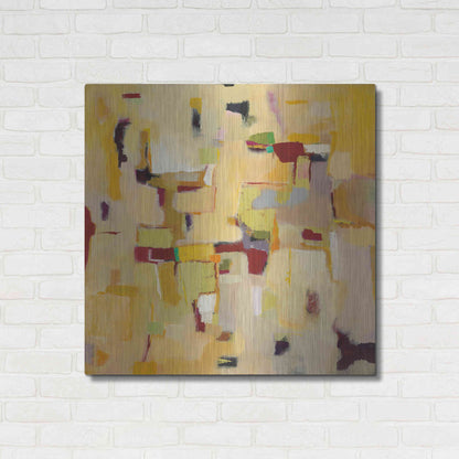 Luxe Metal Art 'Autumn Glow' by Phyllis Adams, Metal Wall Art,36x36