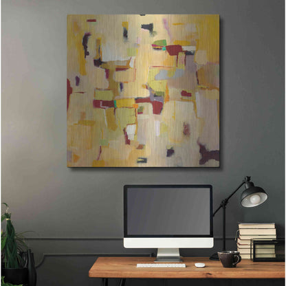 Luxe Metal Art 'Autumn Glow' by Phyllis Adams, Metal Wall Art,36x36