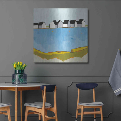 Luxe Metal Art 'A Summer's Day' by Phyllis Adams, Metal Wall Art,36x36