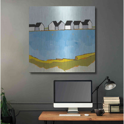 Luxe Metal Art 'A Summer's Day' by Phyllis Adams, Metal Wall Art,36x36