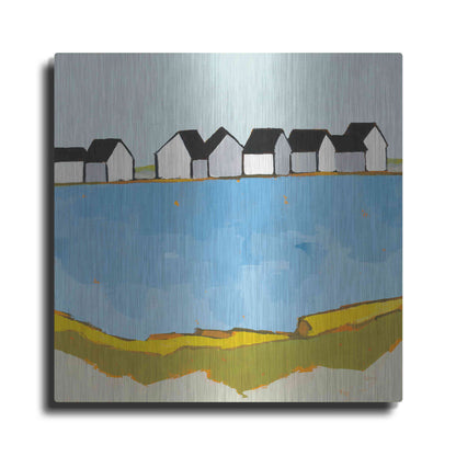 Luxe Metal Art 'A Summer's Day' by Phyllis Adams, Metal Wall Art