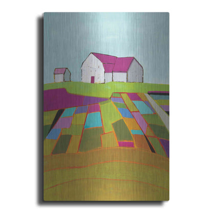 Luxe Metal Art 'Field of Dreams' by Phyllis Adams, Metal Wall Art