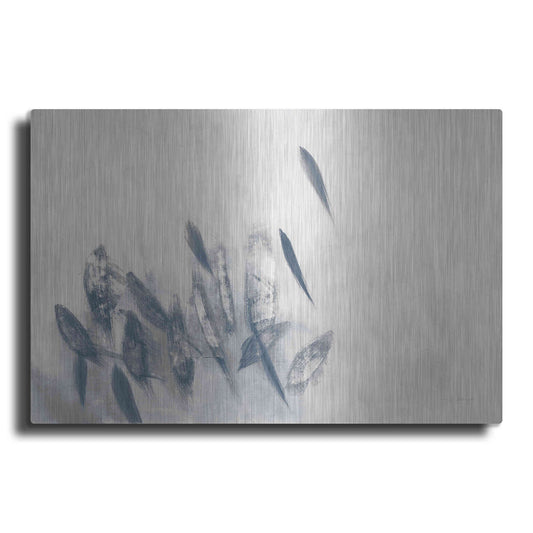 Luxe Metal Art 'Gently Waving Neutral' by Jo Maye, Metal Wall Art
