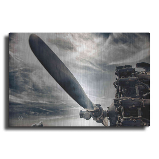 Luxe Metal Art 'Aero Maquina' by Nathan Larson, Metal Wall Art