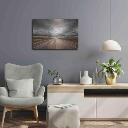 Luxe Metal Art 'Into The Storm' by Nathan Larson, Metal Wall Art,24x16