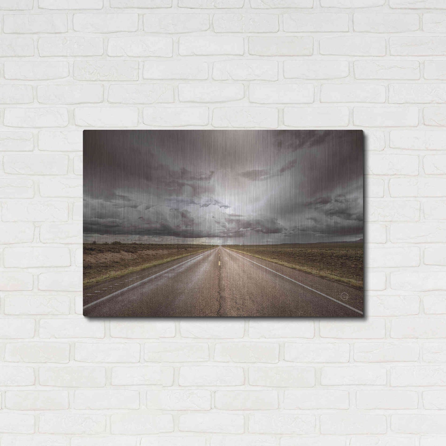 Luxe Metal Art 'Into The Storm' by Nathan Larson, Metal Wall Art,36x24
