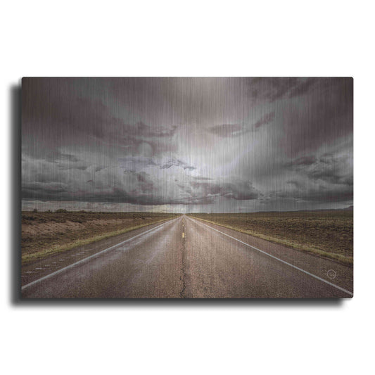 Luxe Metal Art 'Into The Storm' by Nathan Larson, Metal Wall Art