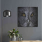 Luxe Metal Art 'Great Grey Owl' by Nathan Larson, Metal Wall Art,24x24