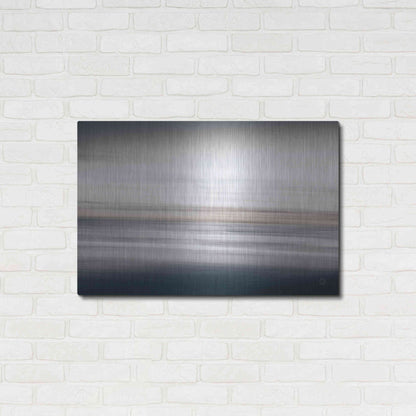 Luxe Metal Art 'Waves Move Me IV' by Nathan Larson, Metal Wall Art,36x24