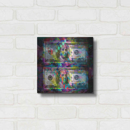 Luxe Metal Art 'Good Day Bad Day,' Metal Wall Art,12x12