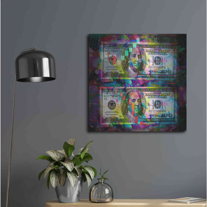 Luxe Metal Art 'Good Day Bad Day,' Metal Wall Art,24x24