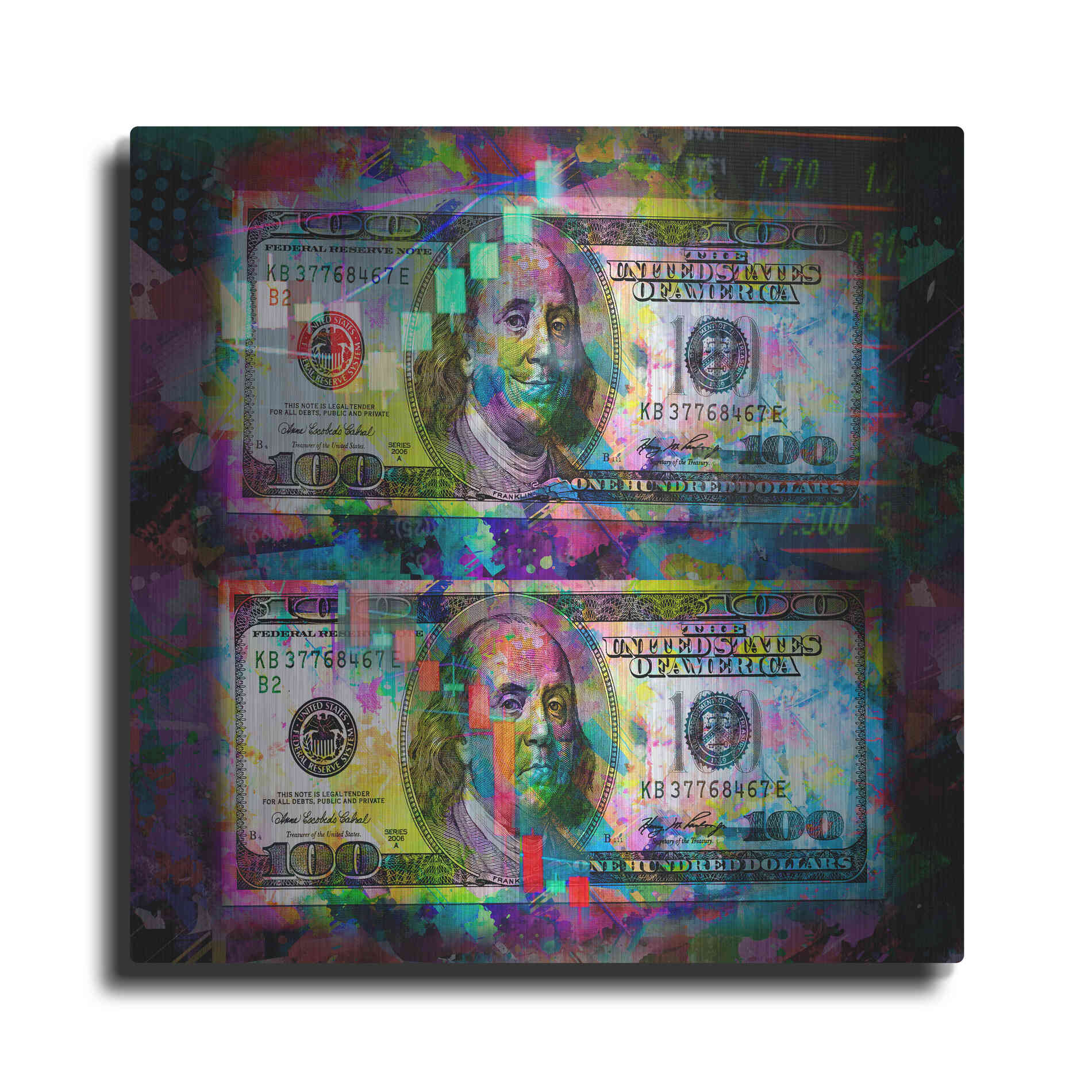 Luxe Metal Art 'Good Day Bad Day,' Metal Wall Art