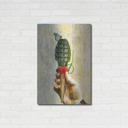 Luxe Metal Art 'Bad Intentions,' Metal Wall Art,24x36